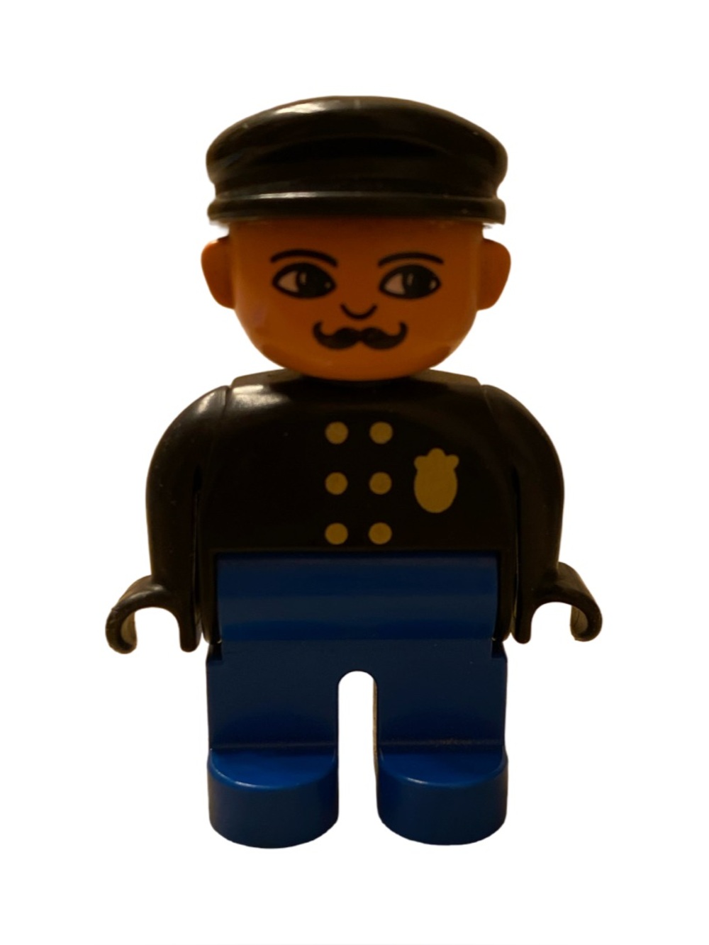 Vintage LEGO DUPLO Police Officer 1990s Toy Figure